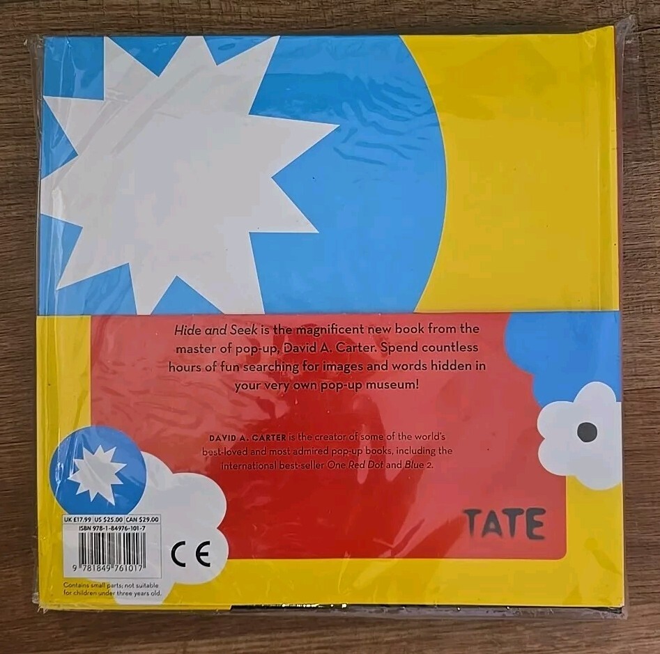 HIDE AND SEEK By David A. Carter – Hardcover Brand New In Original Seal
