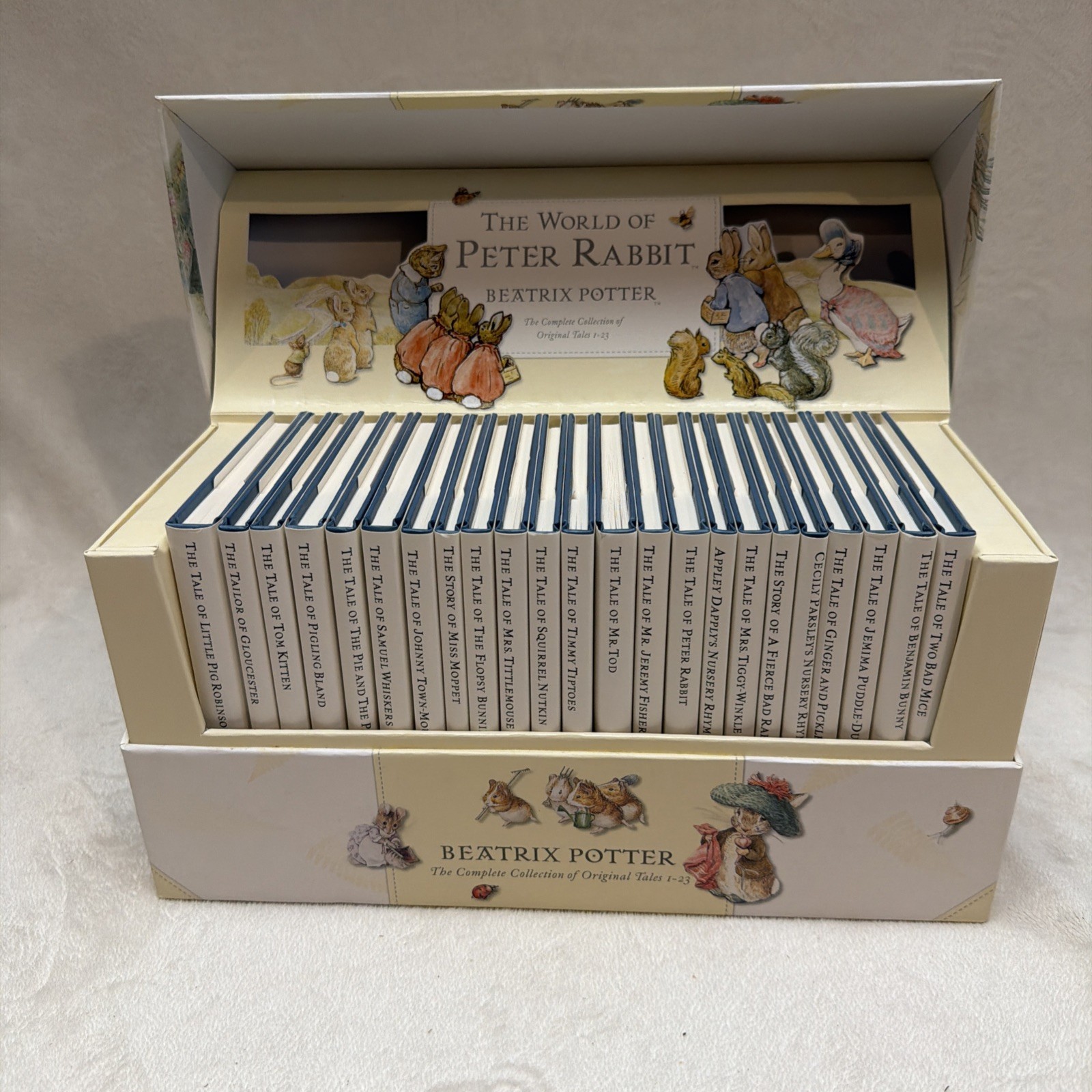 The World of Peter Rabbit The Complete 1-23 Book Box Set Beatrix Potter 2002