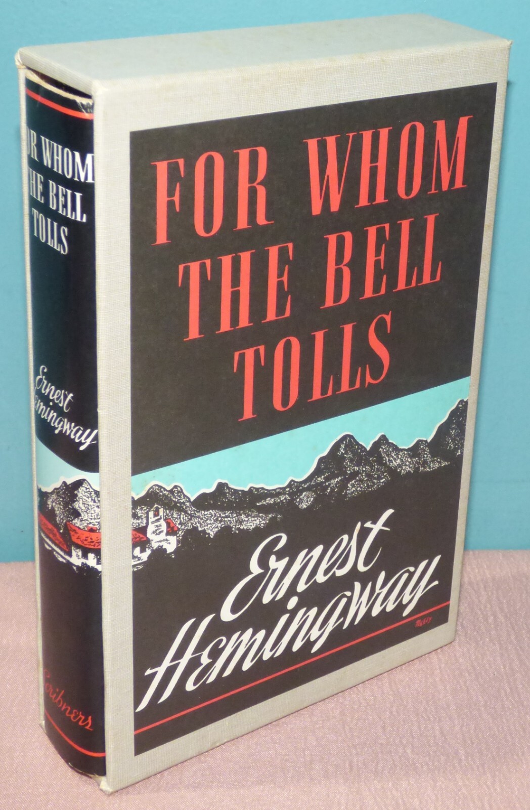For Whom the Bell Tolls Ernest Hemingway Facsimile of 1st Edition with Slipcase