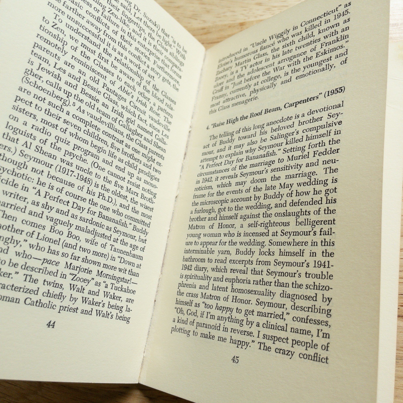 The Catcher in the Rye Barron’s Studies & The Fiction of J.D. Salinger 1964 Lot