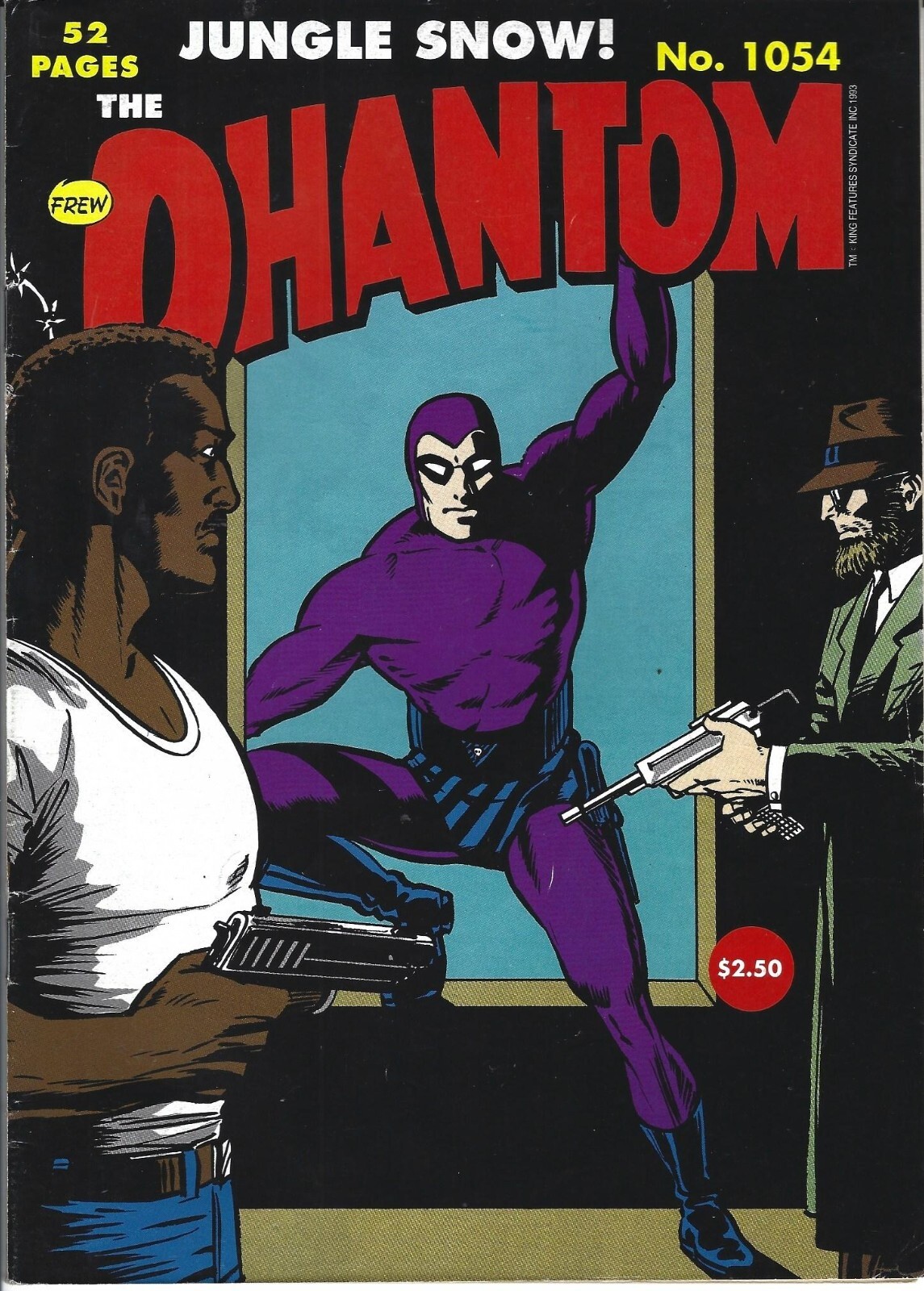 Frew Phantom Comic No 1054, 52-pages, 1993, SPECIAL ISSUE! VERY GOOD CONDITION.