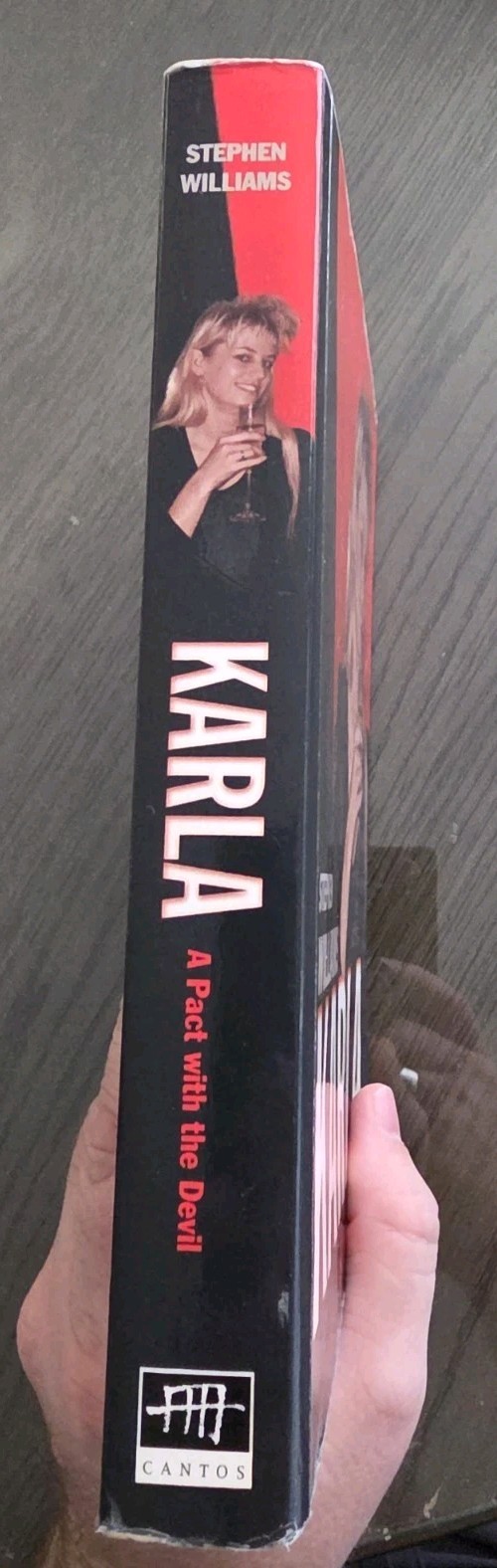Karla : A Pact With The Devil. Paperback French Flaps. With Later Removed Photos