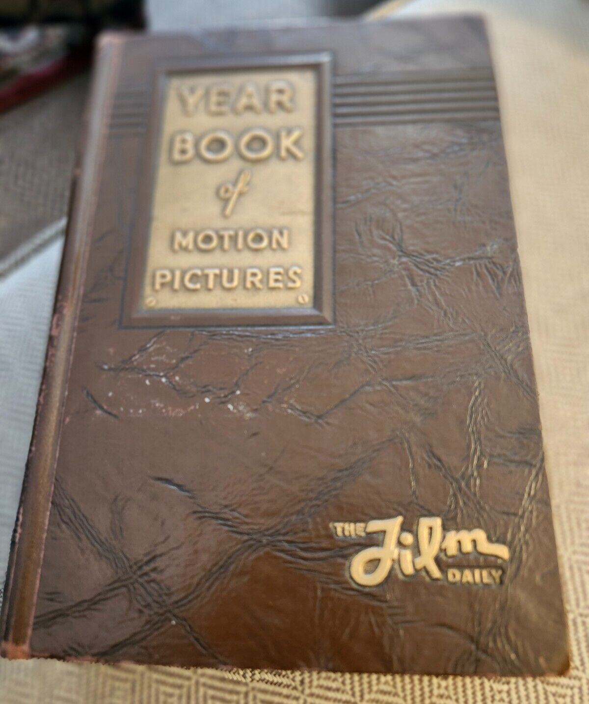 Vintage 1946 THE FILM DAILY YEARBOOK OF MOTION PICTURES 1056 PAGE