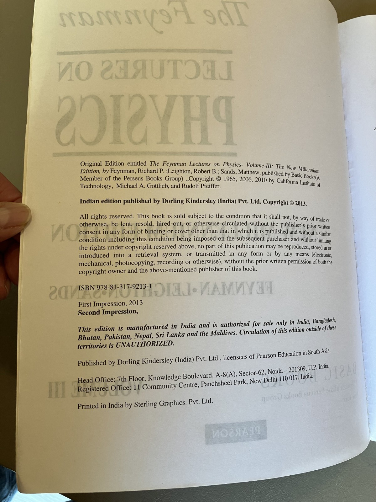 The Feynman Lectures on Physics, Vol 3, Quantum Mechanics, TPB 2013
