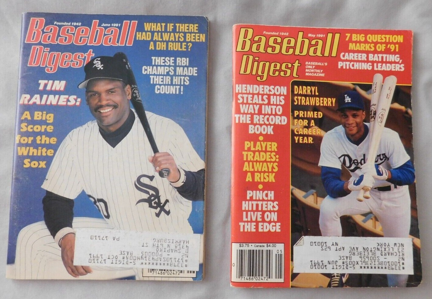 1991 Baseball Digest Pick one