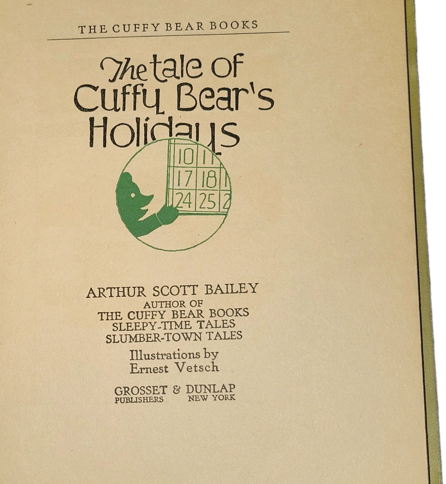 1929 Arthur Scott Bailey-Author