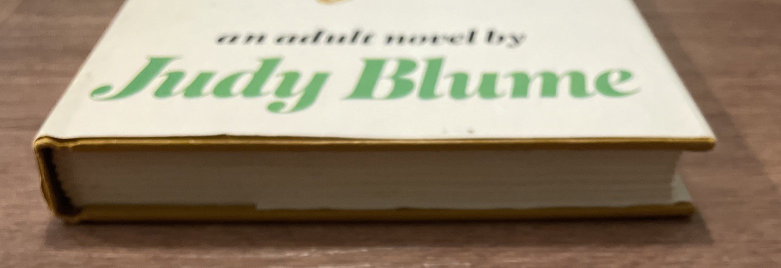 WIFEY Judy Blume 1978 G.P. Putnam’s Sons Book Club Edition HBDJ EXC