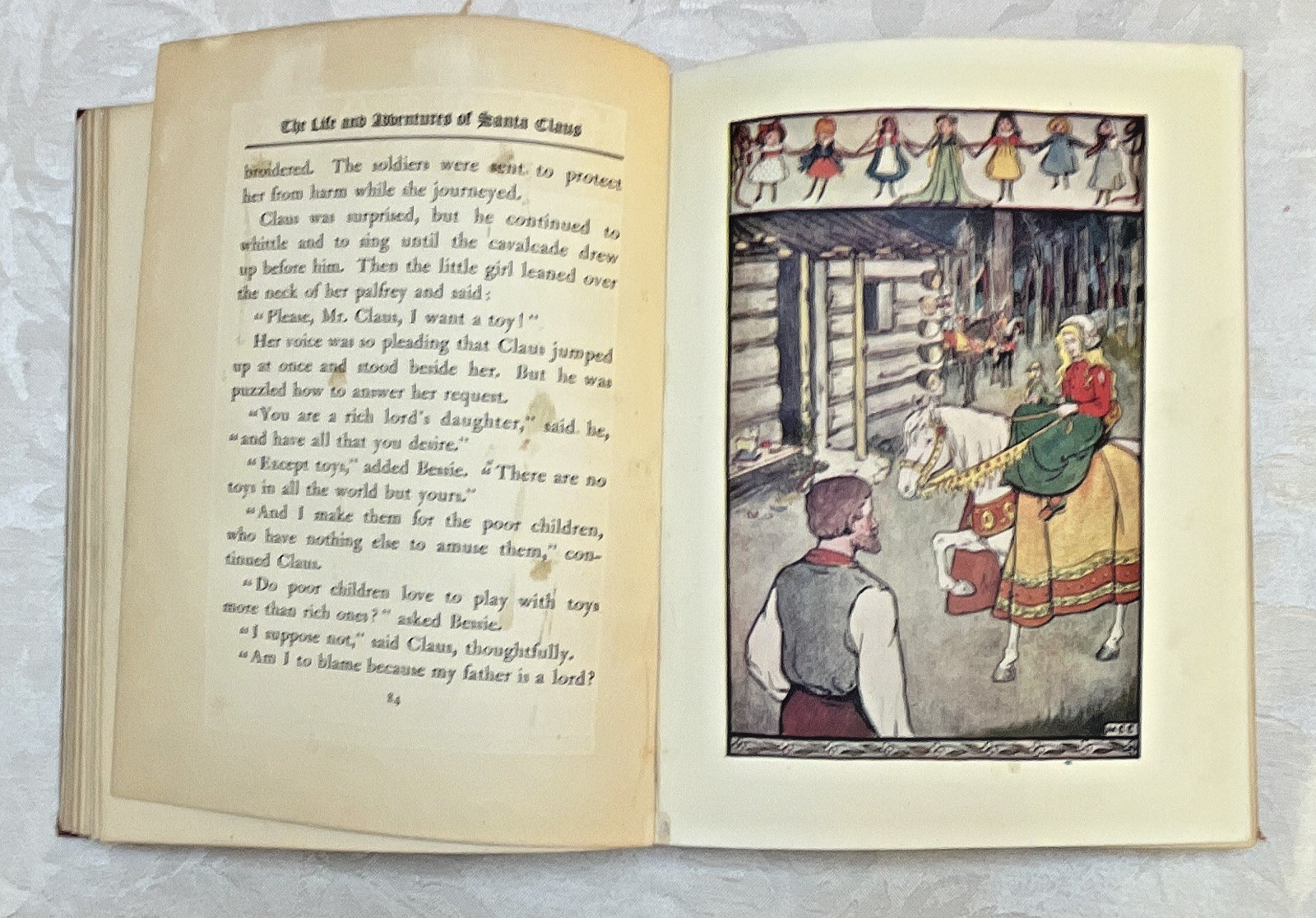 Life and Adventures of Santa Claus by L. Frank Baum (Oz) first edition 1902 Xmas