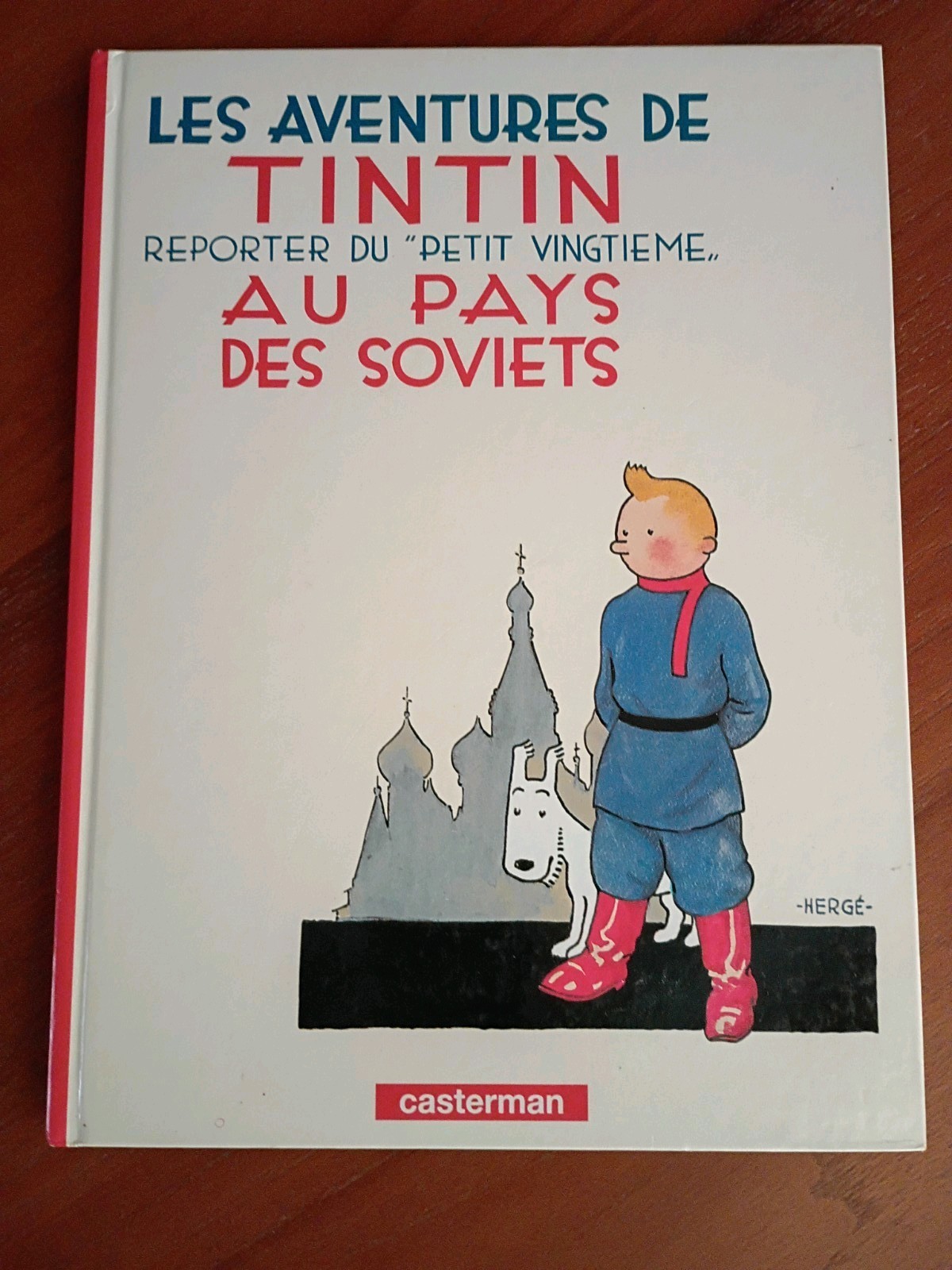 Les Adventures de Tintin, Herge, French Facsimile Ed of First Title, Hardcover