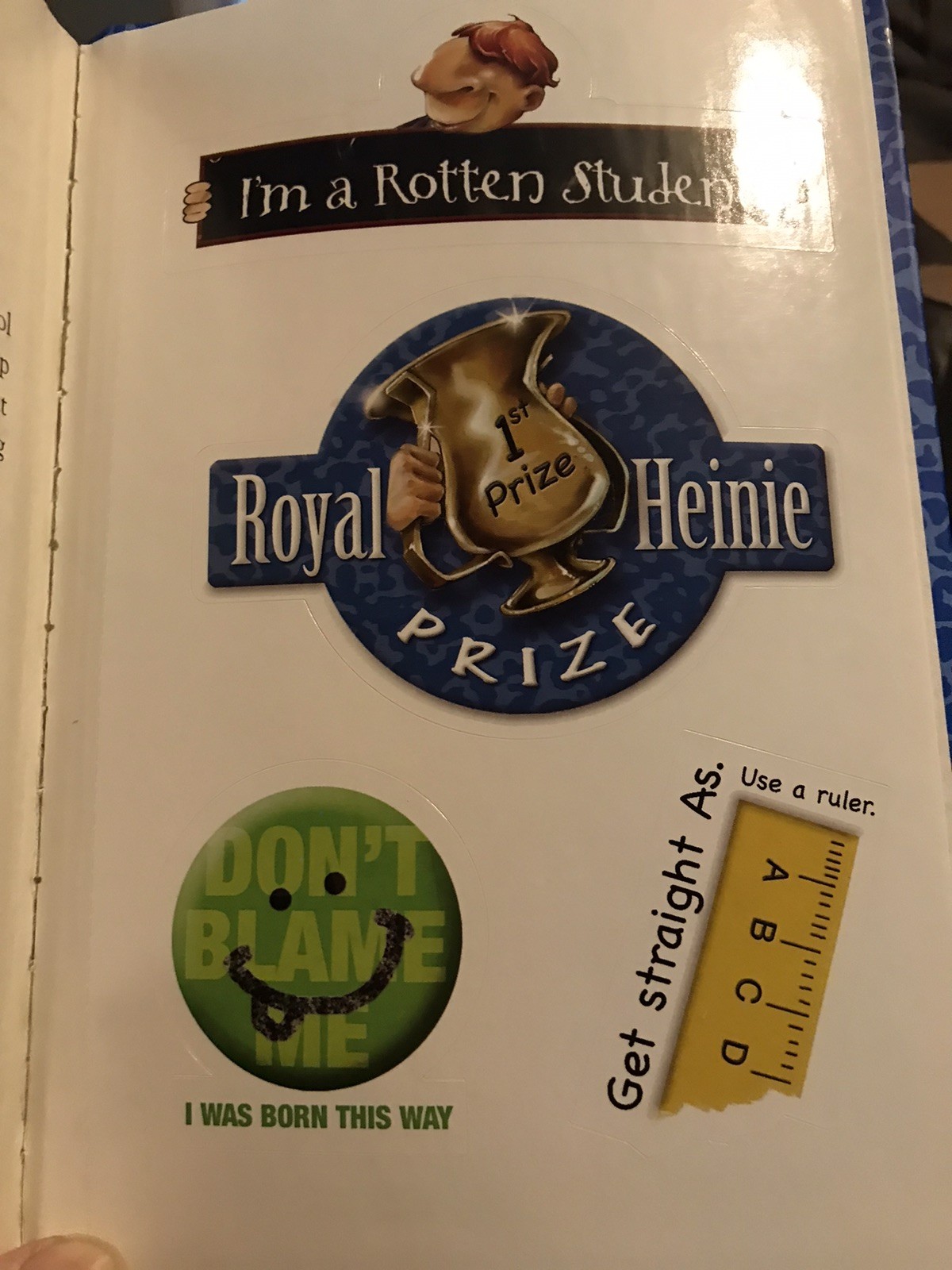 Complete Set 16 Rotten School HARDCOVER books 3 W/stickers ￼R.L. Stine 1-16