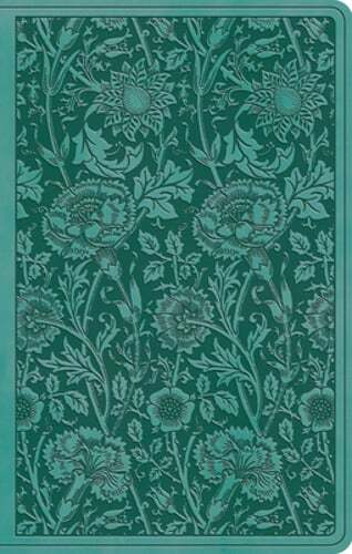 ESV Premium Gift Bible (Trutone, Teal, Floral Design): New