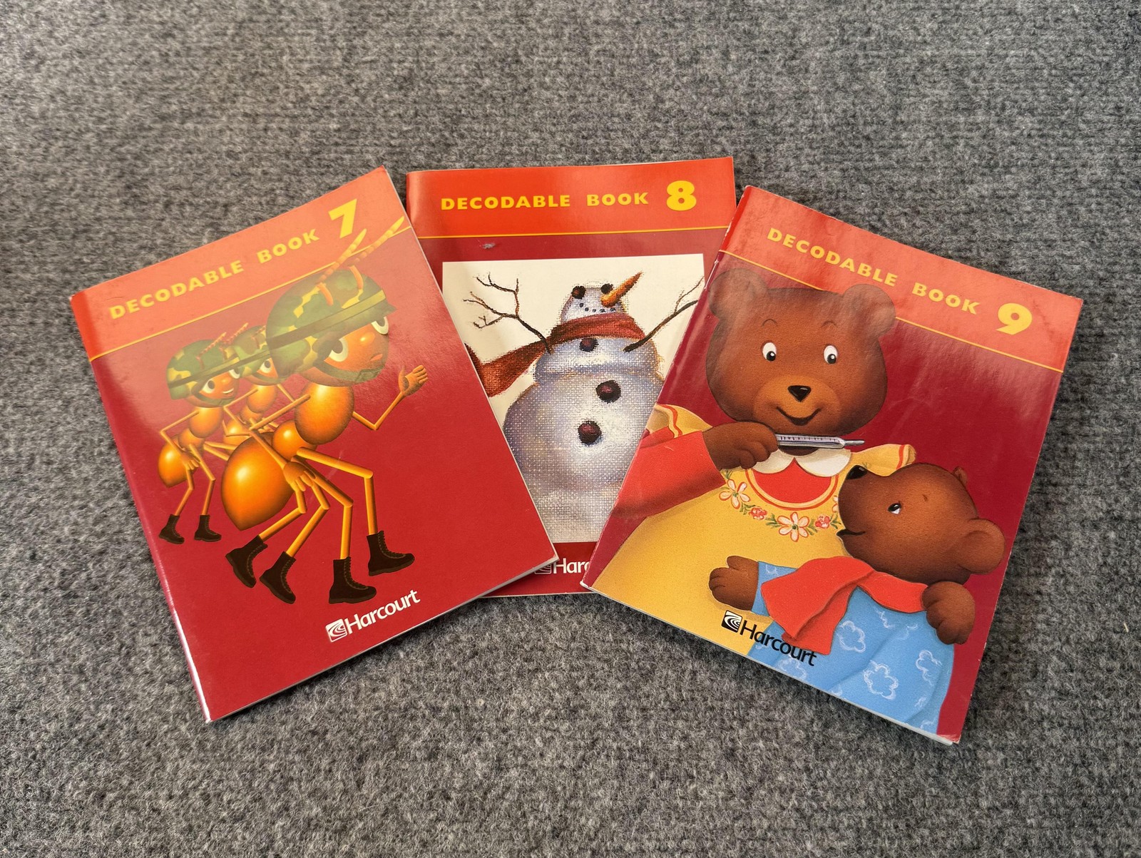 Harcourt Decodable Books Set 7 8 9 Early Reader Phonics Softcover Lot Learning
