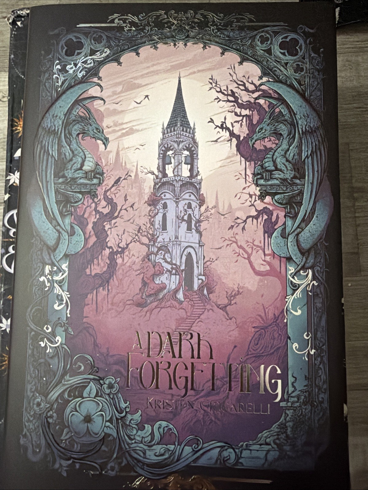 Page and wick A Dark Forgetting Kristen Ciccarelli Special Edition Signed