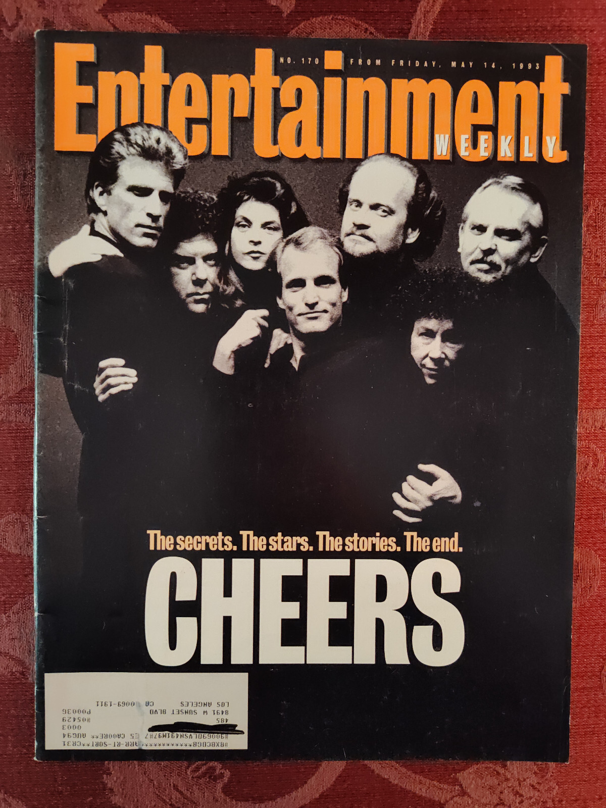ENTERTAINMENT WEEKLY Magazine Magazine May 14 1993 Cheers Finale Wild Palms