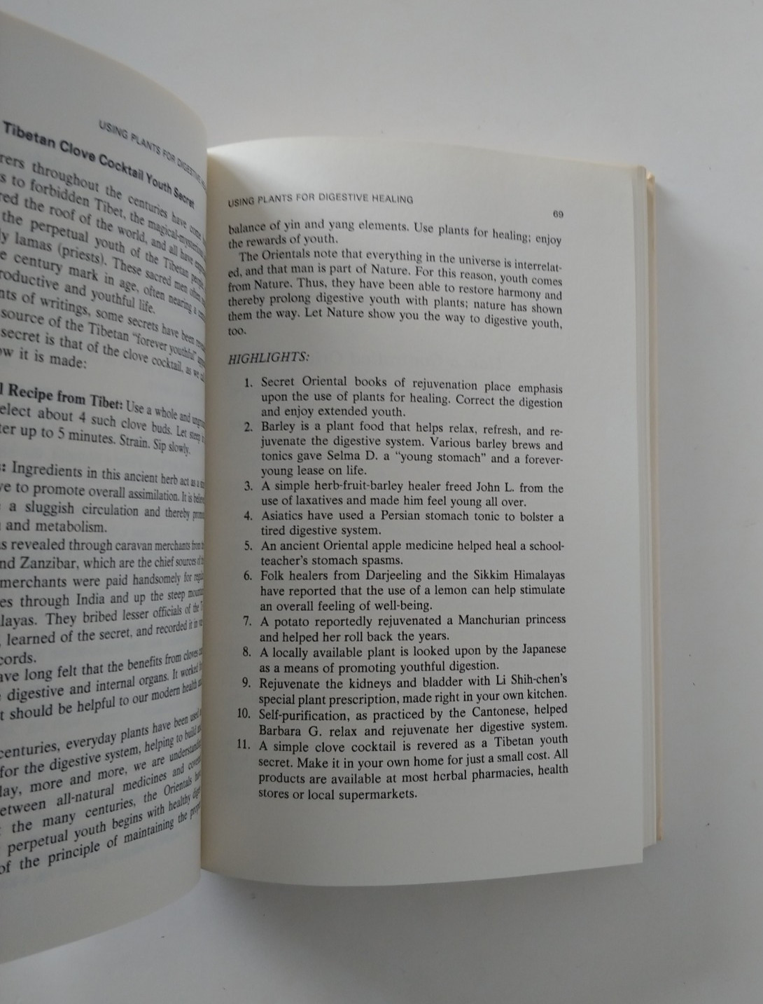 Health Secrets from the Orient By Carlson Wade – Parker Publishing – HCDJ 1973