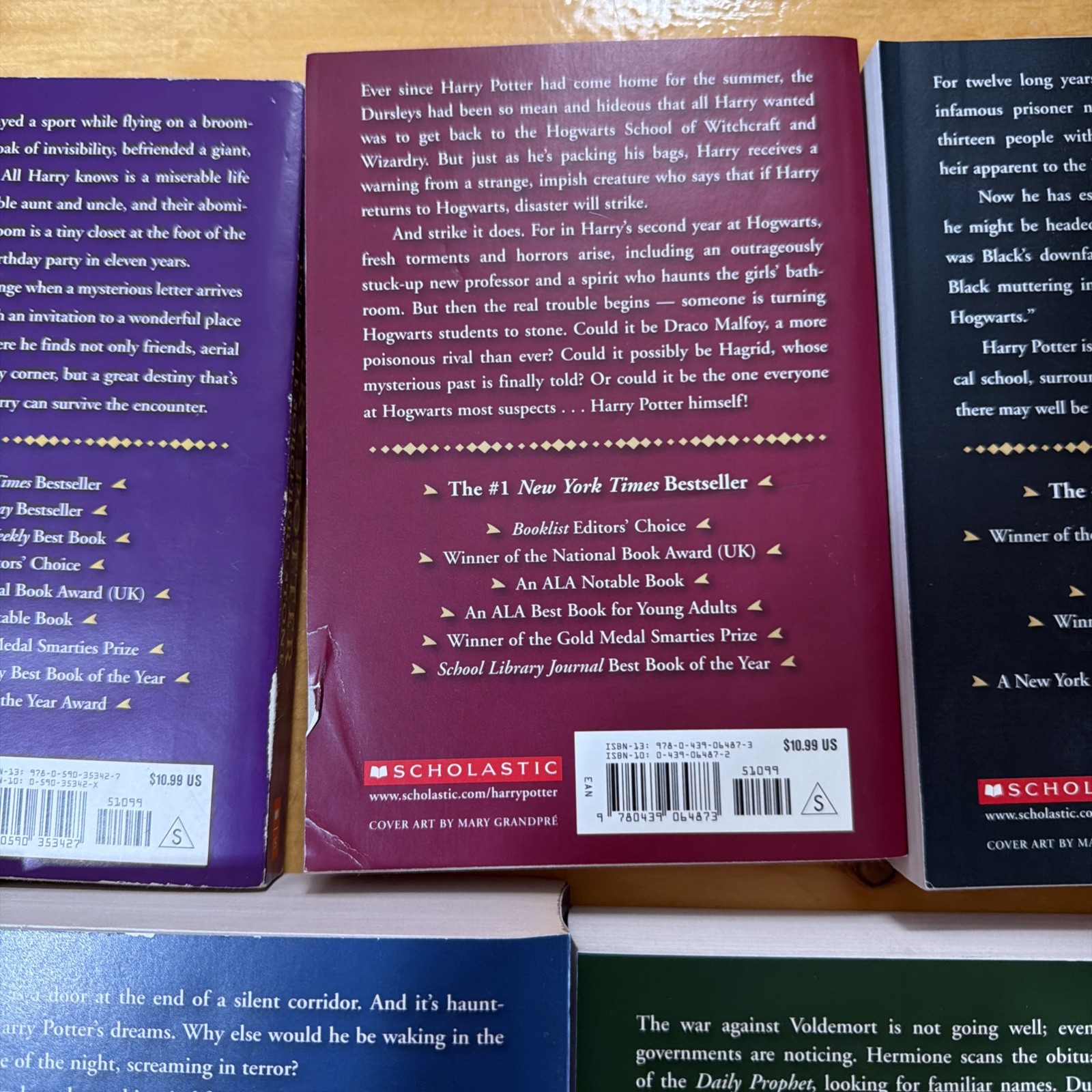 Harry Potter The COMPLETE SERIES by JK Rowling Paperback Box Set Books 1-7 L1