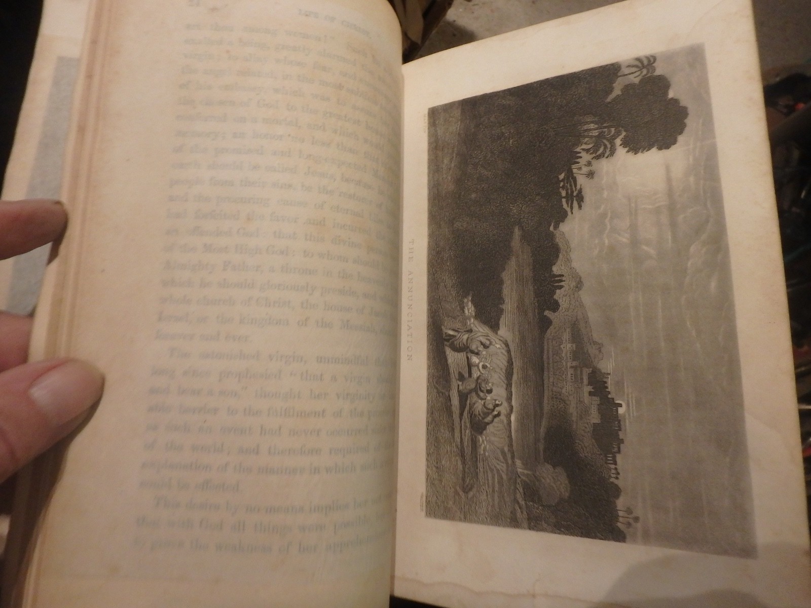 4L-1872 edition- FLEETWOODS LIFE of CHRIST – heavy embossed cover-750 pages