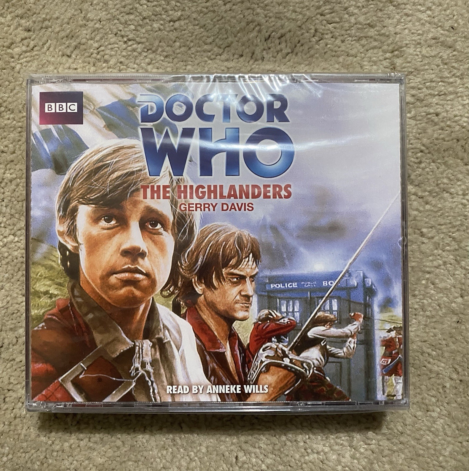 RARE! BBC AUDIOGO DOCTOR WHO 2nd Doctor THE HIGHLANDERS 3 CD SET New! SEALED