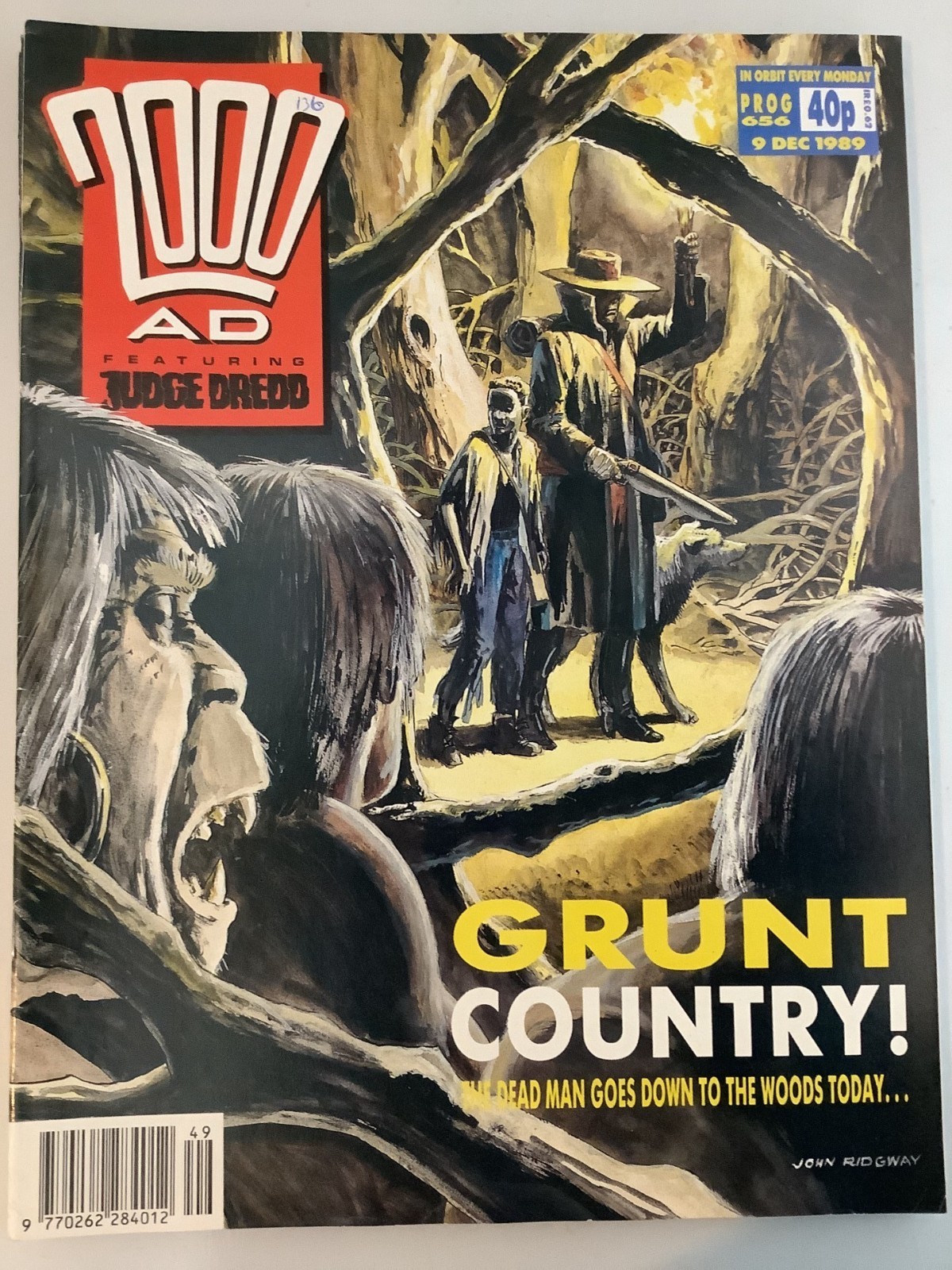2000AD #654 – #658 (1989) Very Good