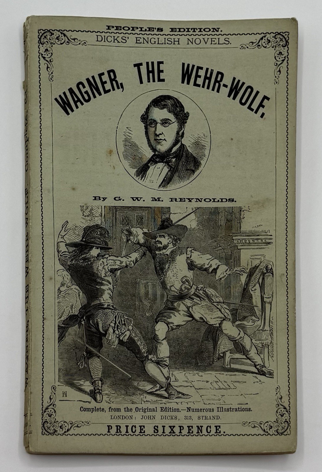 Wagner, The Wehr-Wolf by G.W.M Reynolds (John Dicks) 1880 | Antique Book