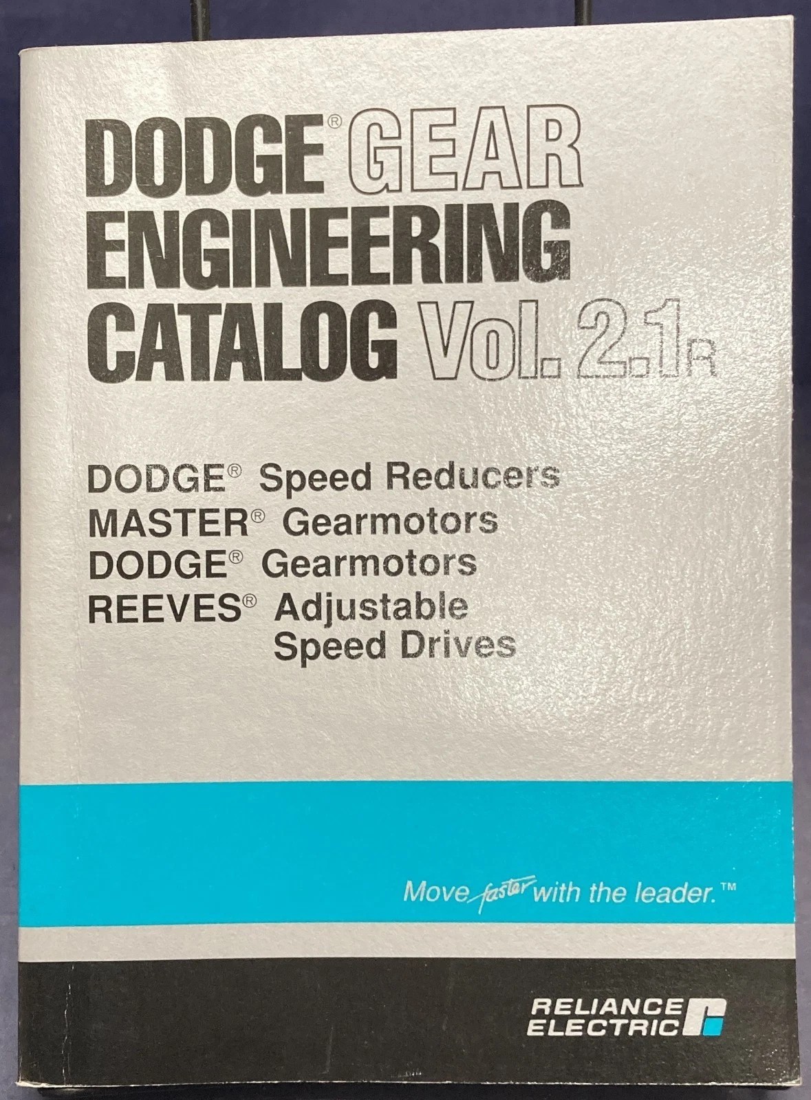 Dodge Engineering Catalog Volume 2.1 1989 Reliance Electric Trade Paperback Book