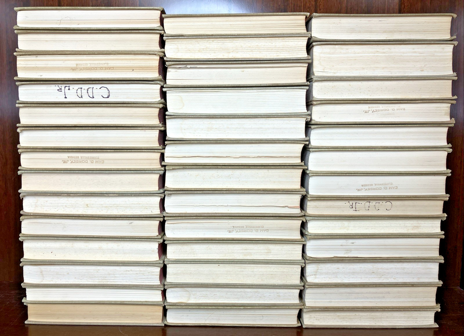 Classics Club Lot Of 40 Book Vintage Classic Literature Set Walter Black Red Top