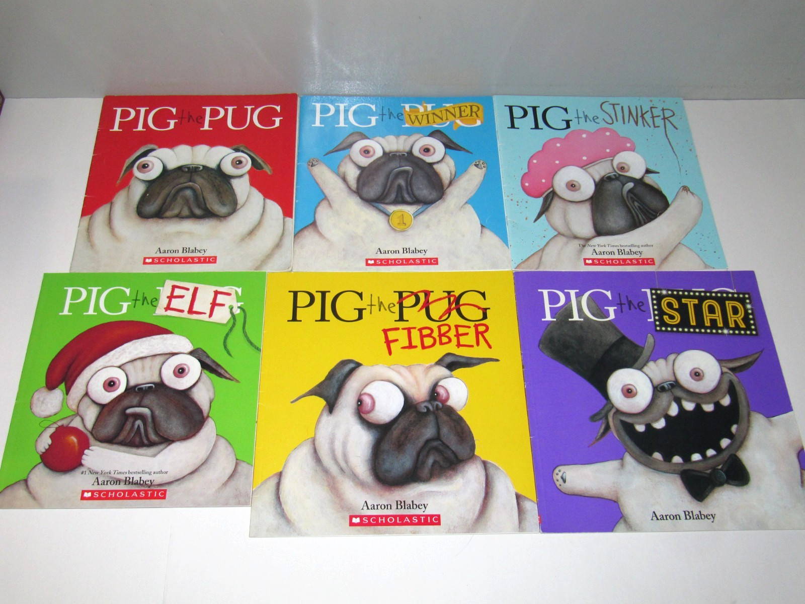 Lot of 10 children’s picture books by Aaron Blabey TPB Pig the Pug, Thelma, …