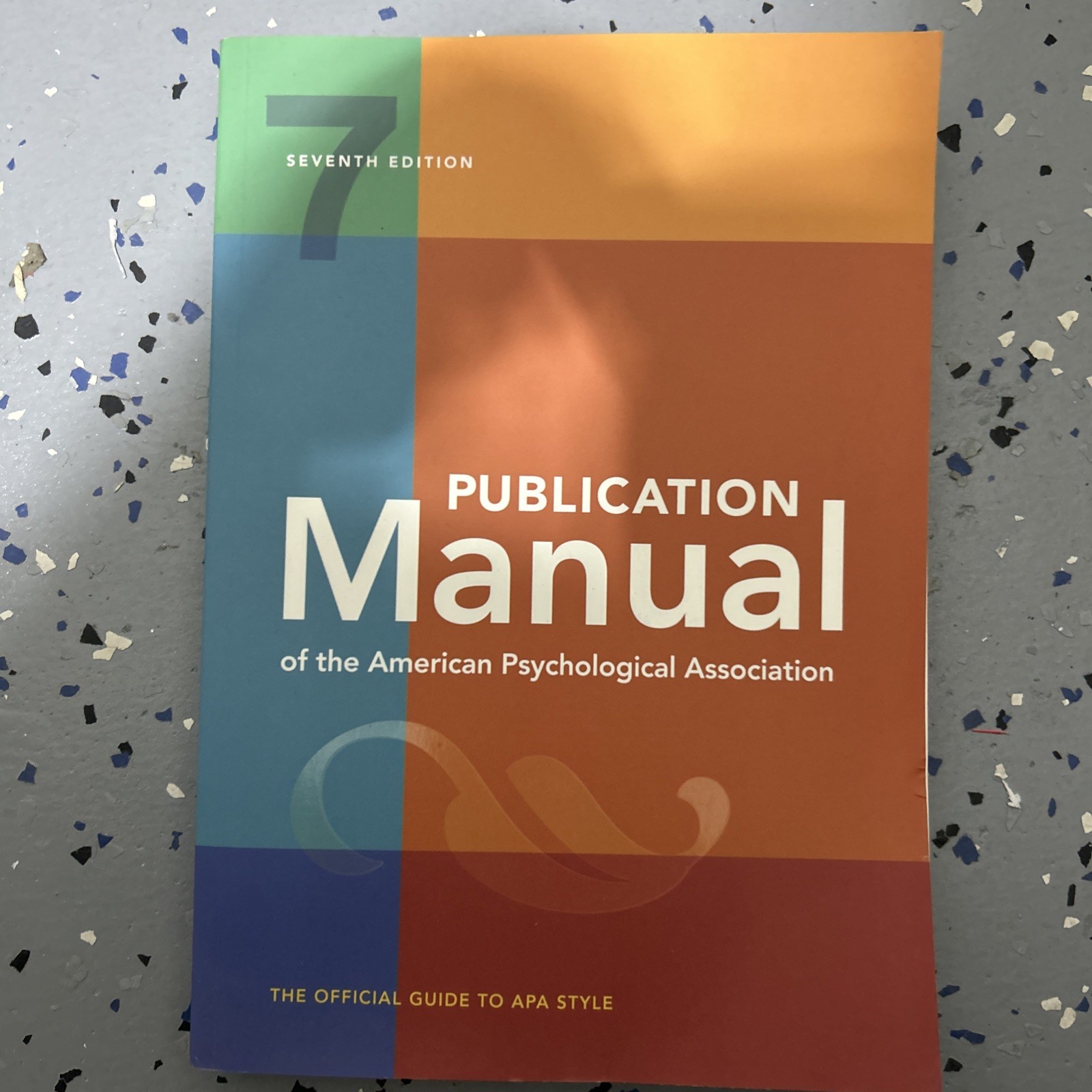 Publication Manual (OFFICIAL) 7th Edition