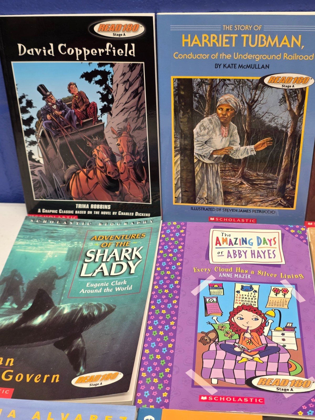3rd-5th Grade – Scholastic READ 180 – Stage A, Level 3 Reading Books (9 books)