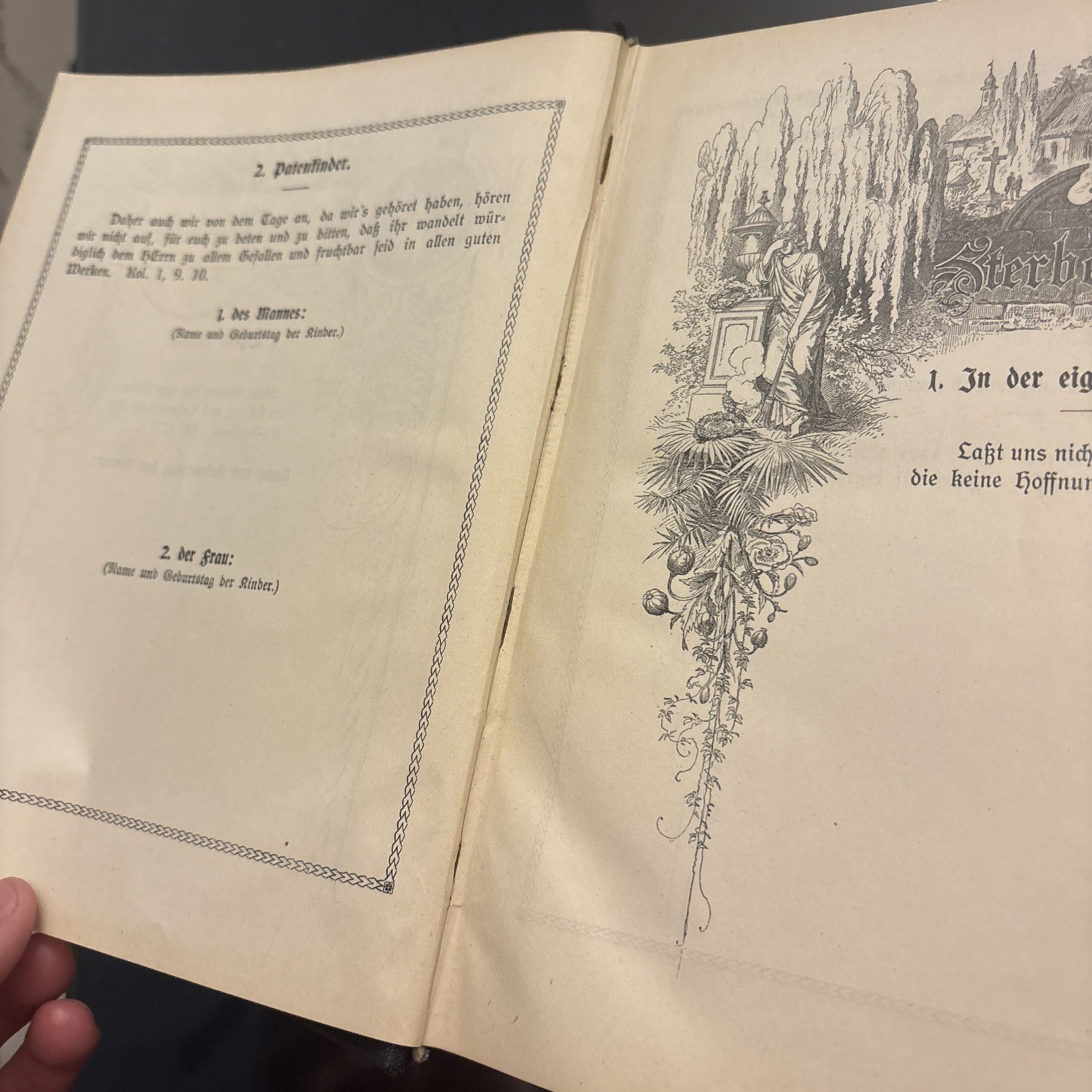 M. I. G. Brastberger Haus-Predigtbuch German HC Illus 1912 Missouri Synod Sermon