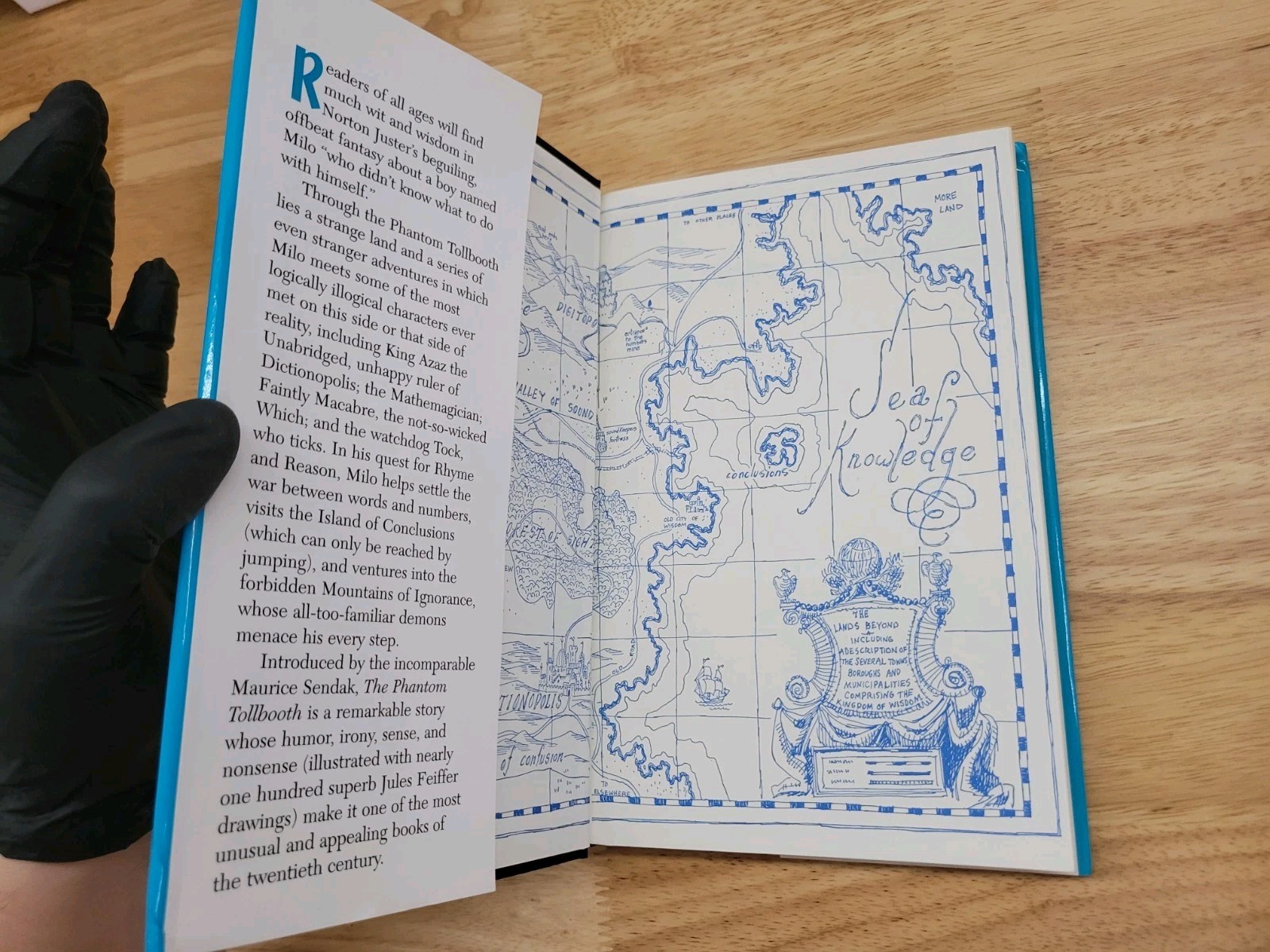 THE PHANTOM TOLLBOOTH Norton Juster SIGNED Hardcover Jules Feiffer Illus. NF/NF