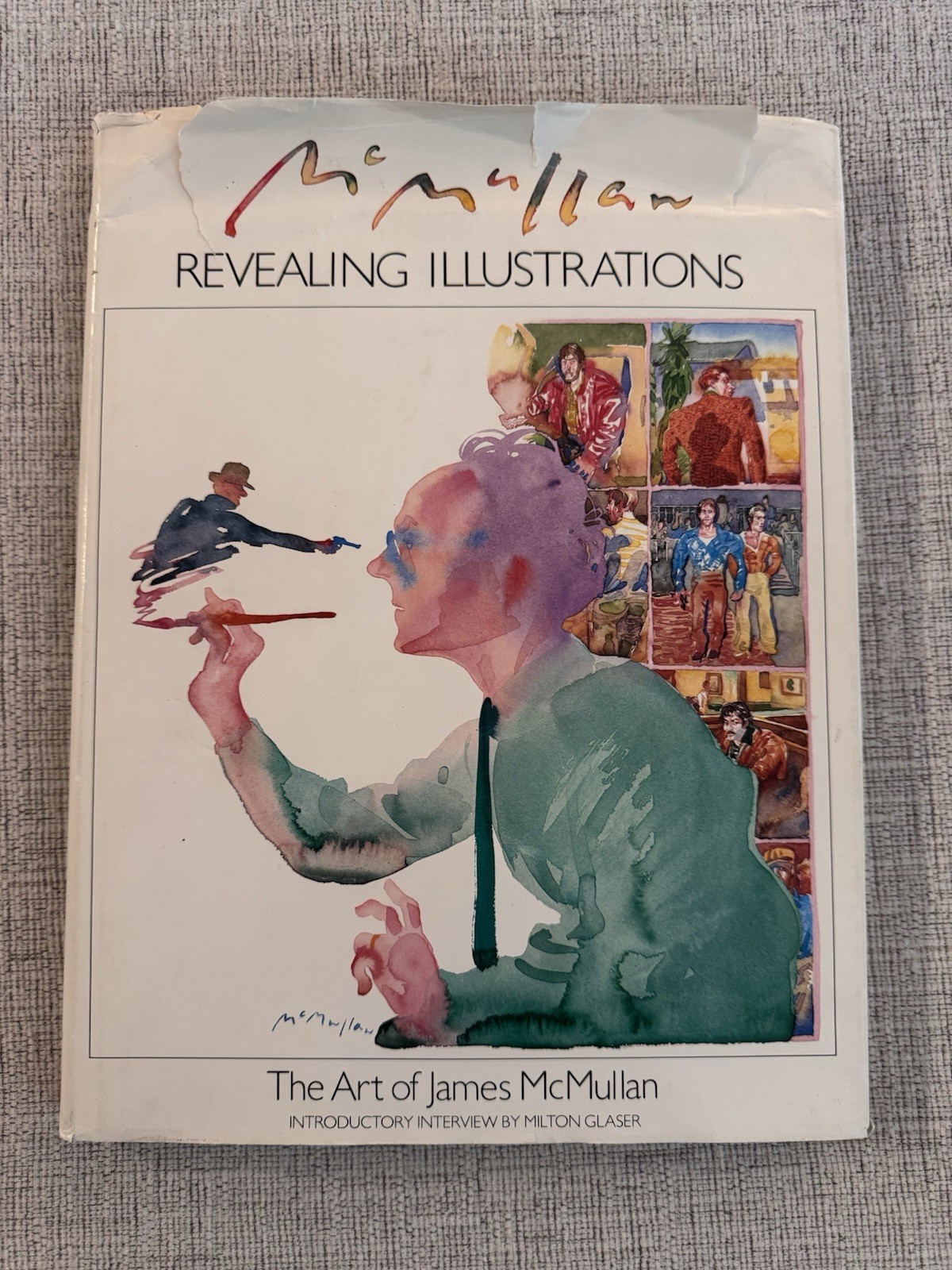 Revealing Illustrations James McMullan 1981 Watson-Guptill Art Book HC