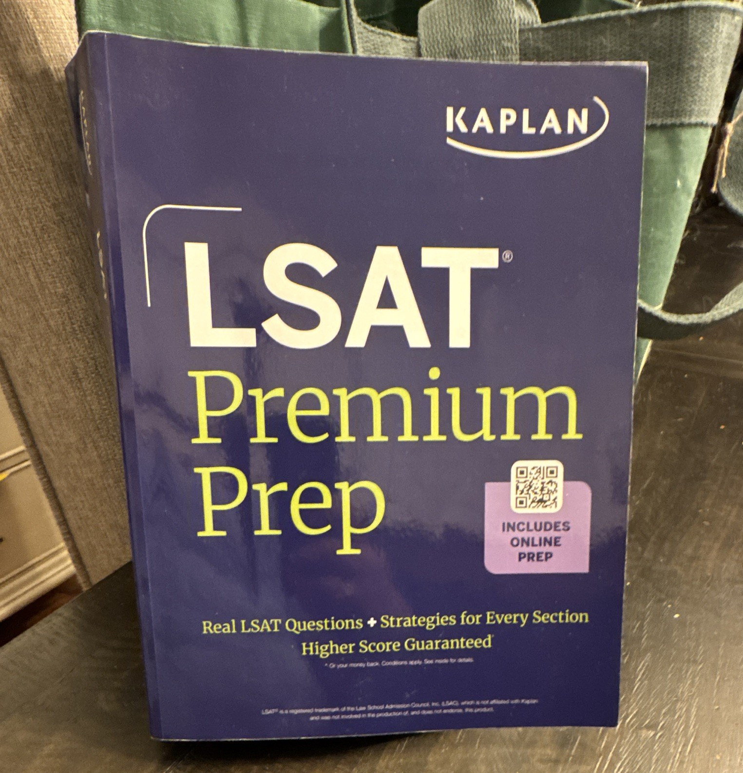 Kaplan LSAT Premium Prep Study Guide 2024, 792 Pages, Includes Online Prep