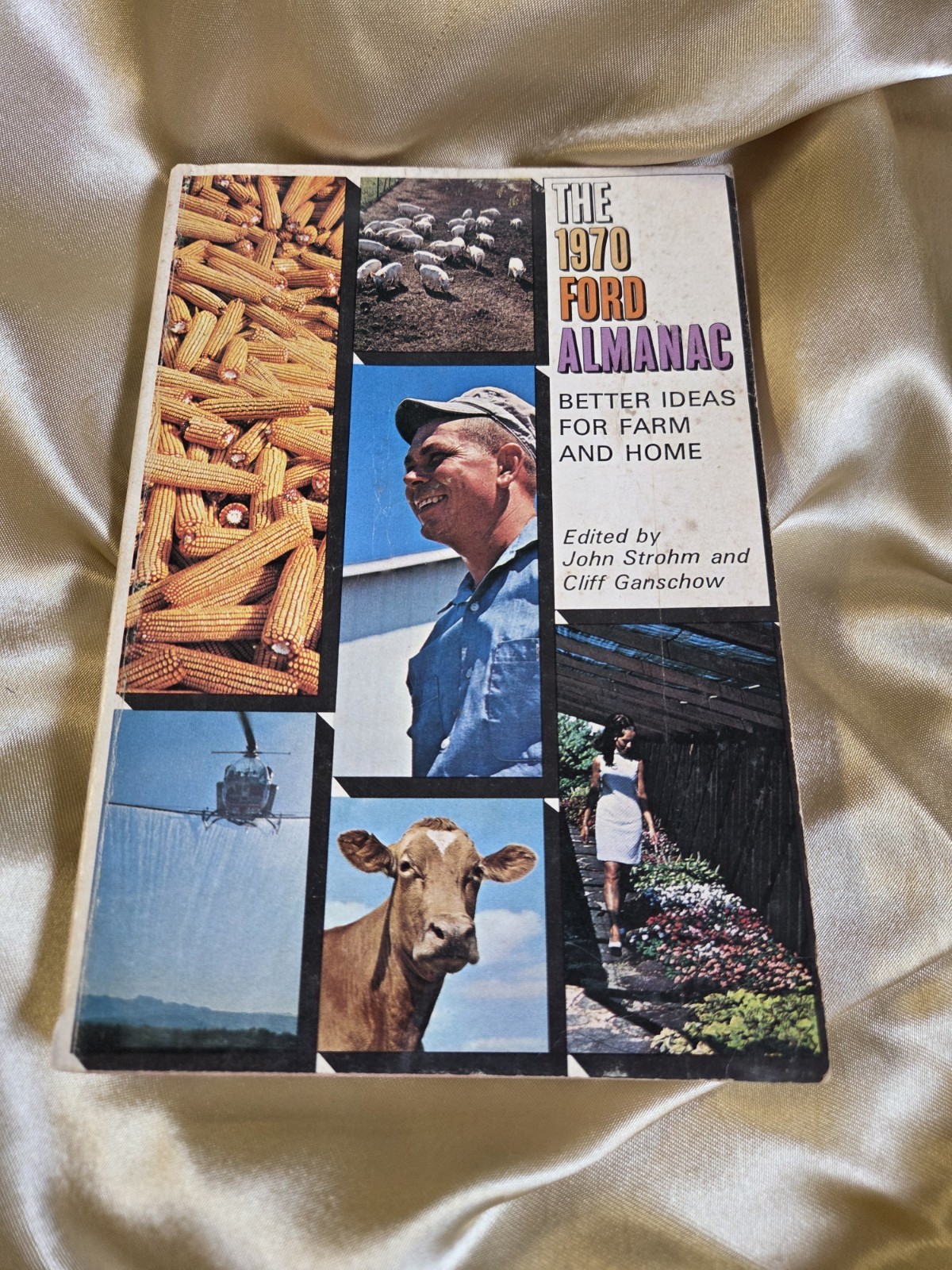 Golden Press The Ford 1970 Almanac Softcover Illustrated Strohm Ganschow