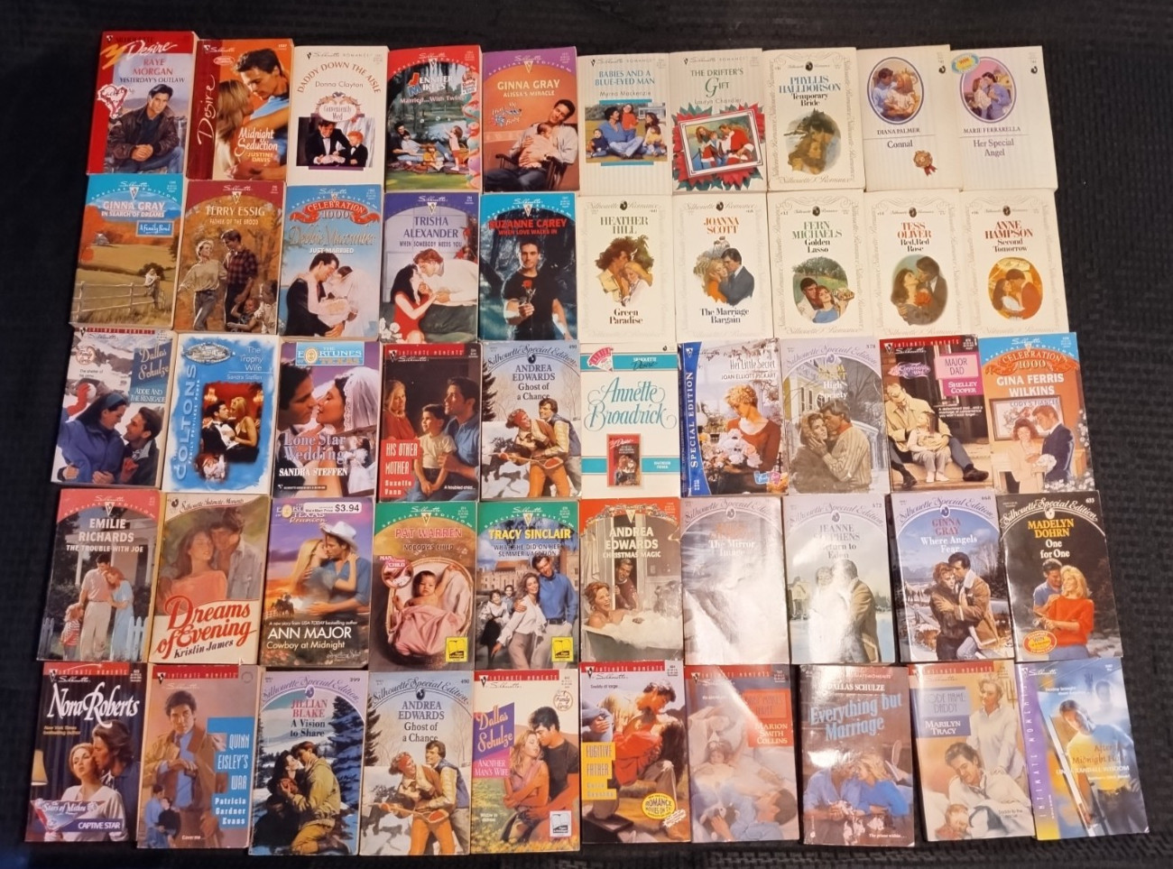 ROMANCE PAPERBACKS – BUILD YOUR OWN LOT Silhouette