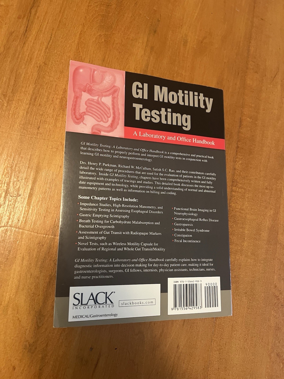 GI Motility Testing : A Laboratory and Office Handbook by Henry Parkman, Satish