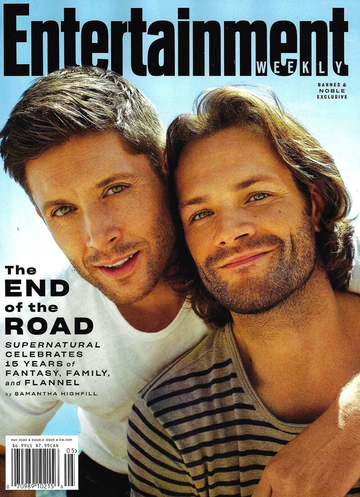 Entertainment WEEKLY Magazine May 2020 SUPERNATURAL CELEBRATES 15 YRS of FANTASY
