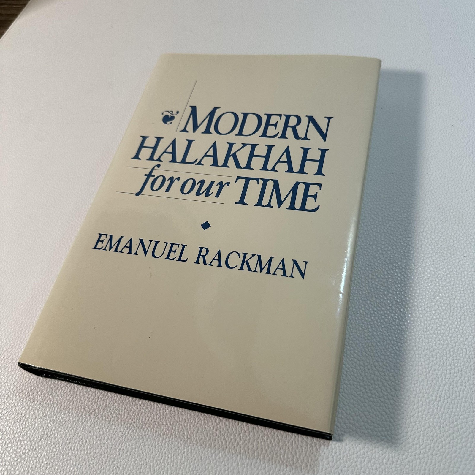 Vintage Modern Halakhah For Our Time Emanuel Rackman Ktav Hardcover Jewish Law