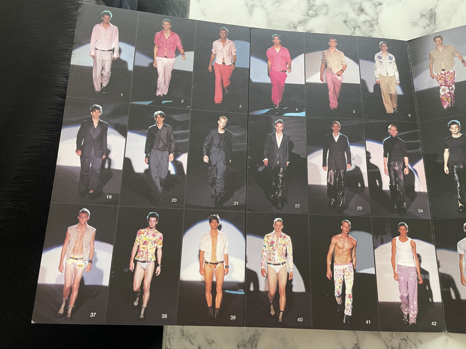 GUCCI Men’s TOM FORD ERA 1999 Spring Summer Catwalk Runway FASHION CATALOG BOOK