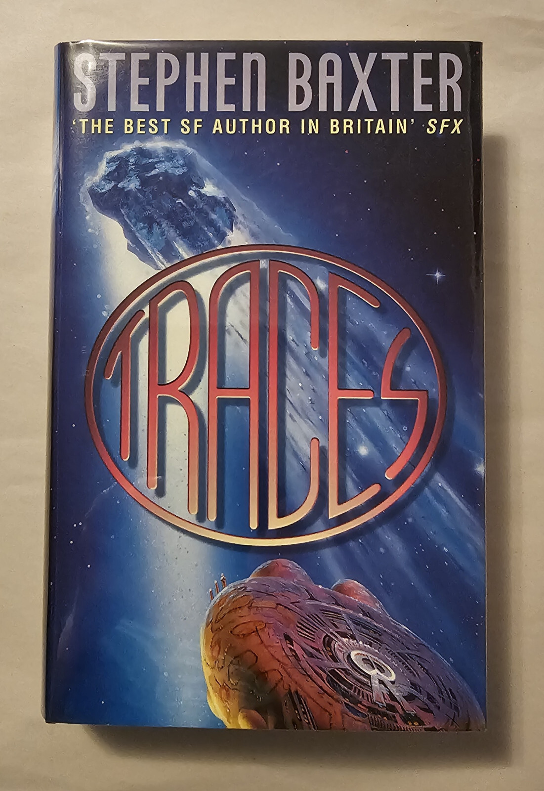 Traces by Stephen Baxter UK True 1st/1st 1998 Harper Collins *Signed/Unread*