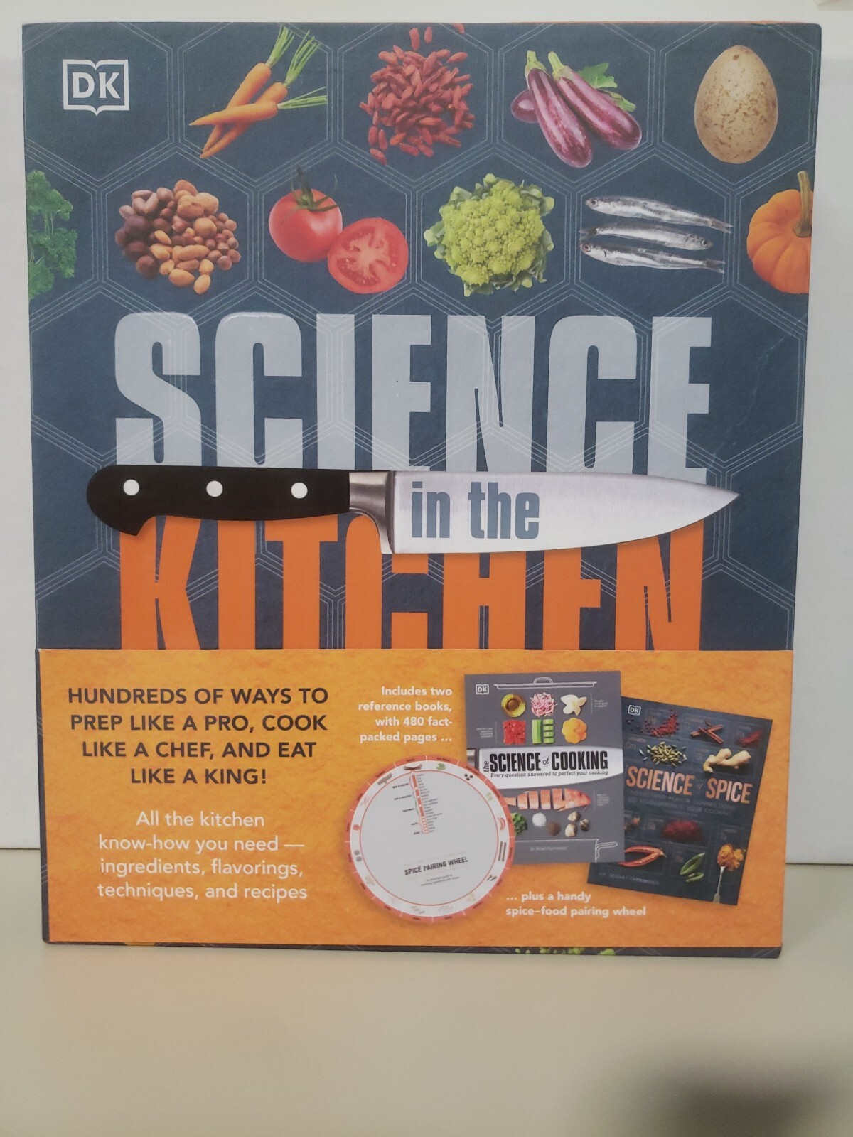 SCIENCE IN THE KITCHEN BOX Set – Science of Cooking, Science of Spice BRAND NEW