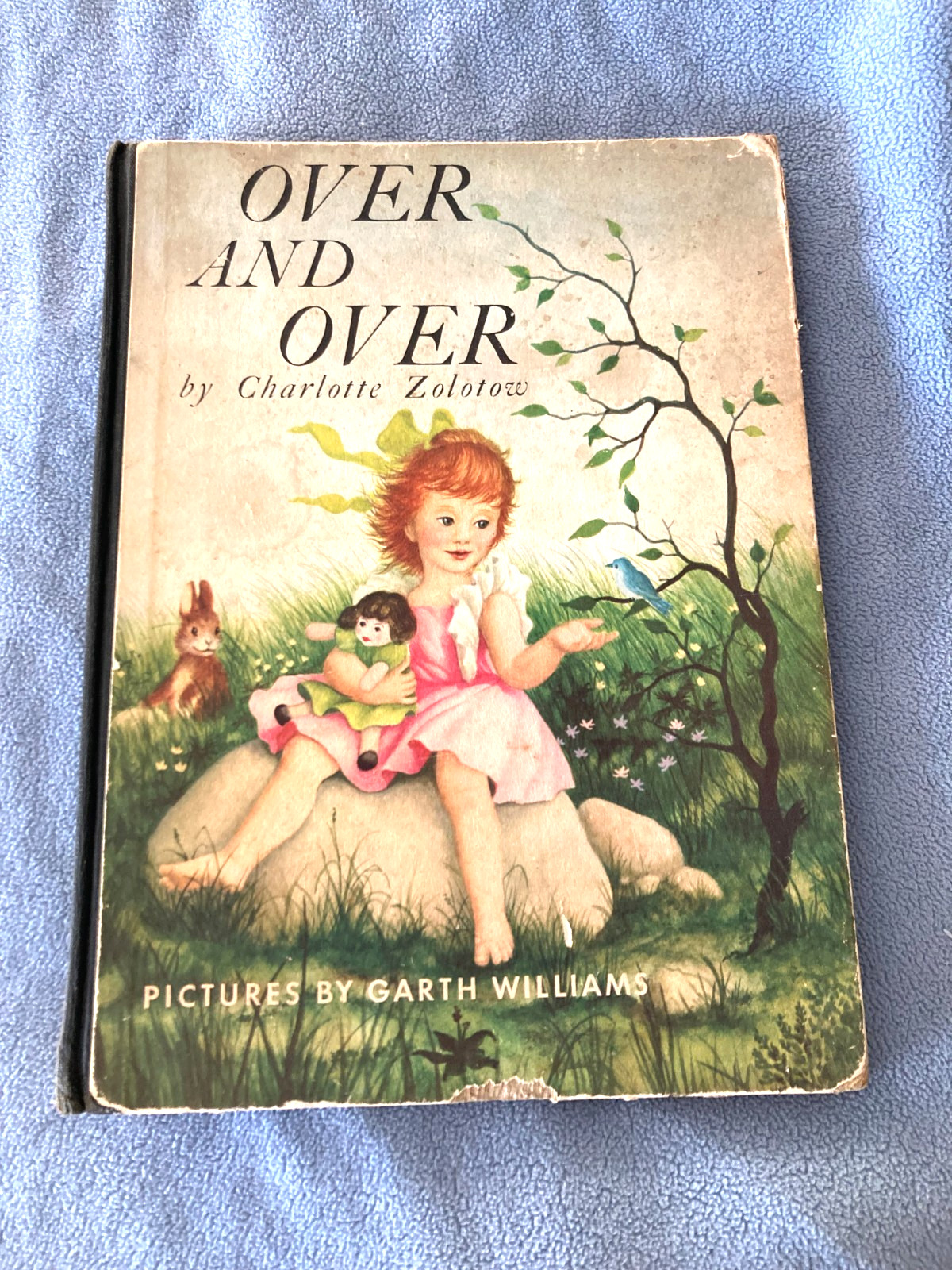 Over and Over by Charlotte Zolotow hardboard 1957