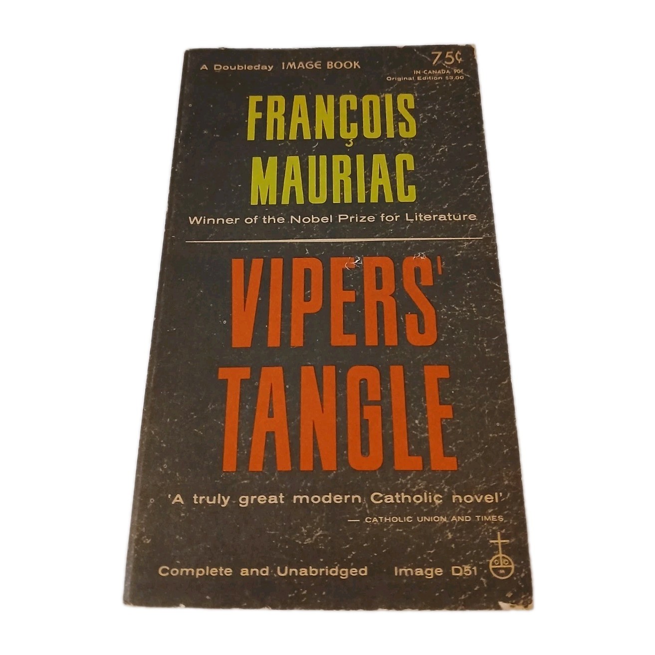 Vipers’ Tangle François Mauriac 1957 Image Paperback