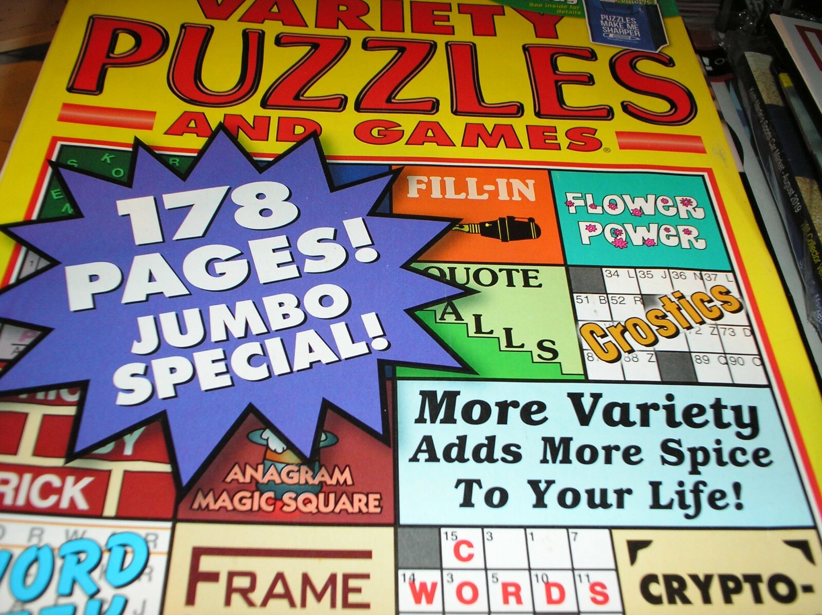 PENNYPRESS – VARIETY PUZZLES and GAMES october 2019 178 pages F-4
