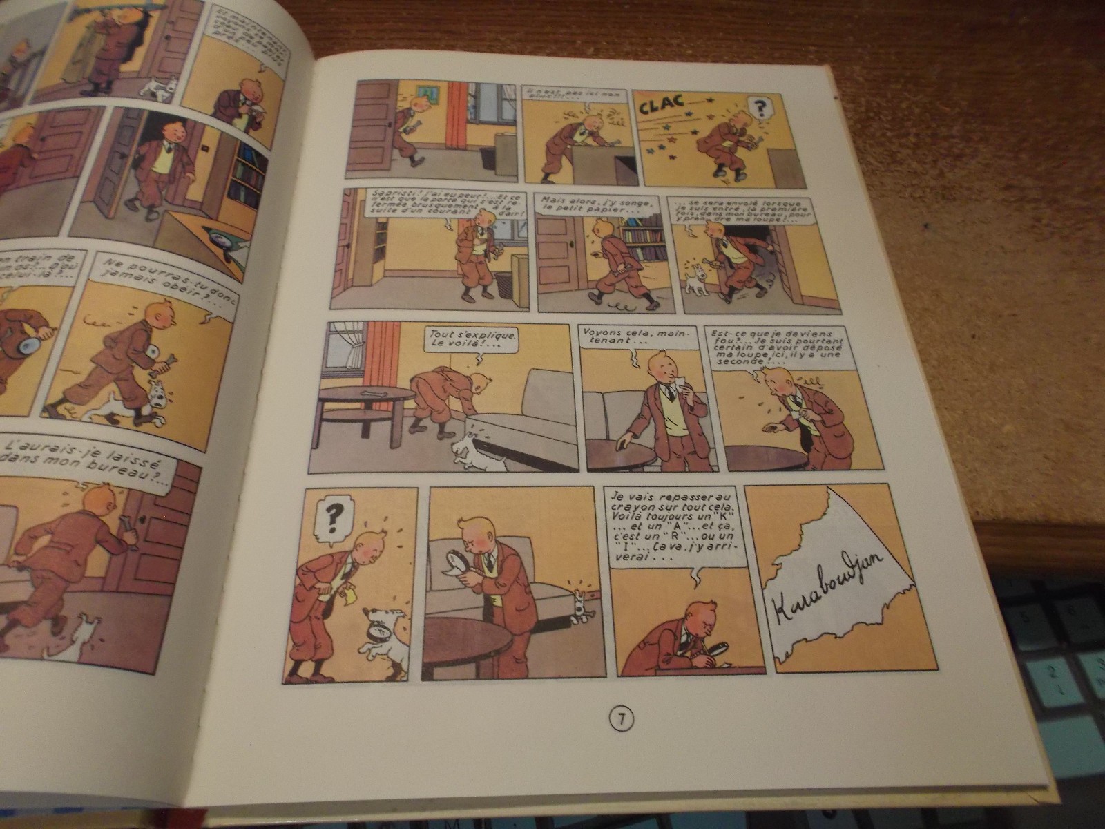 2 – Les Aventures De Tintin Books – In French – Hardcover