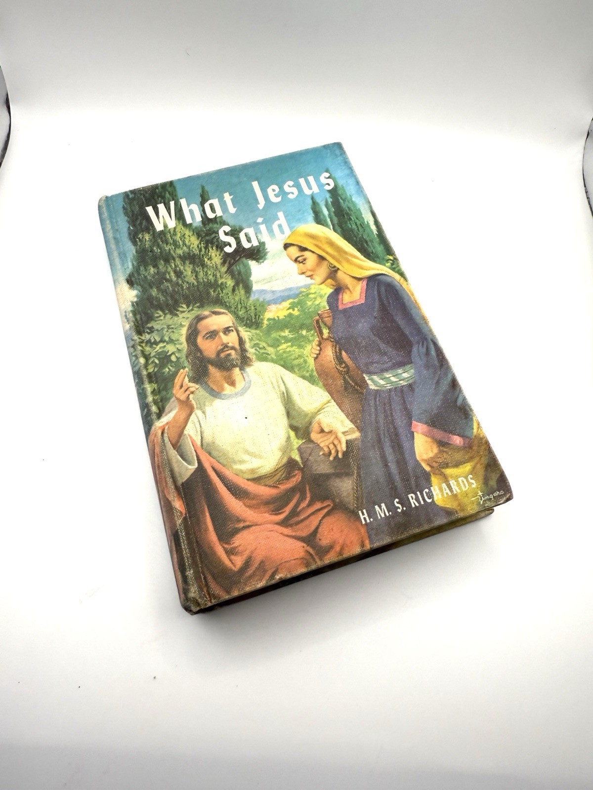 WHAT JESUS SAID H. M. S. RICHARDS ILLUSTRATED HARD COVER 1957