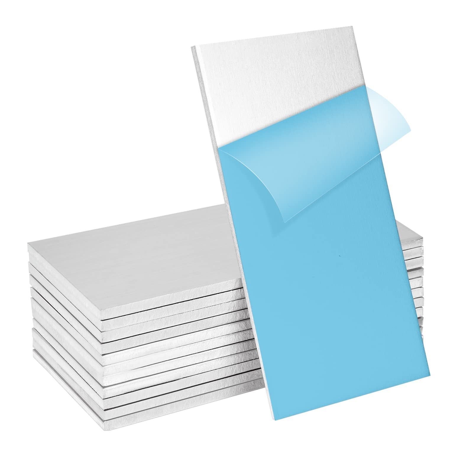 Welding Coupons – 12Pack 6061 T6 Aluminum Sheet Metal 2 X 4 X 1/8 Inch Aluminum
