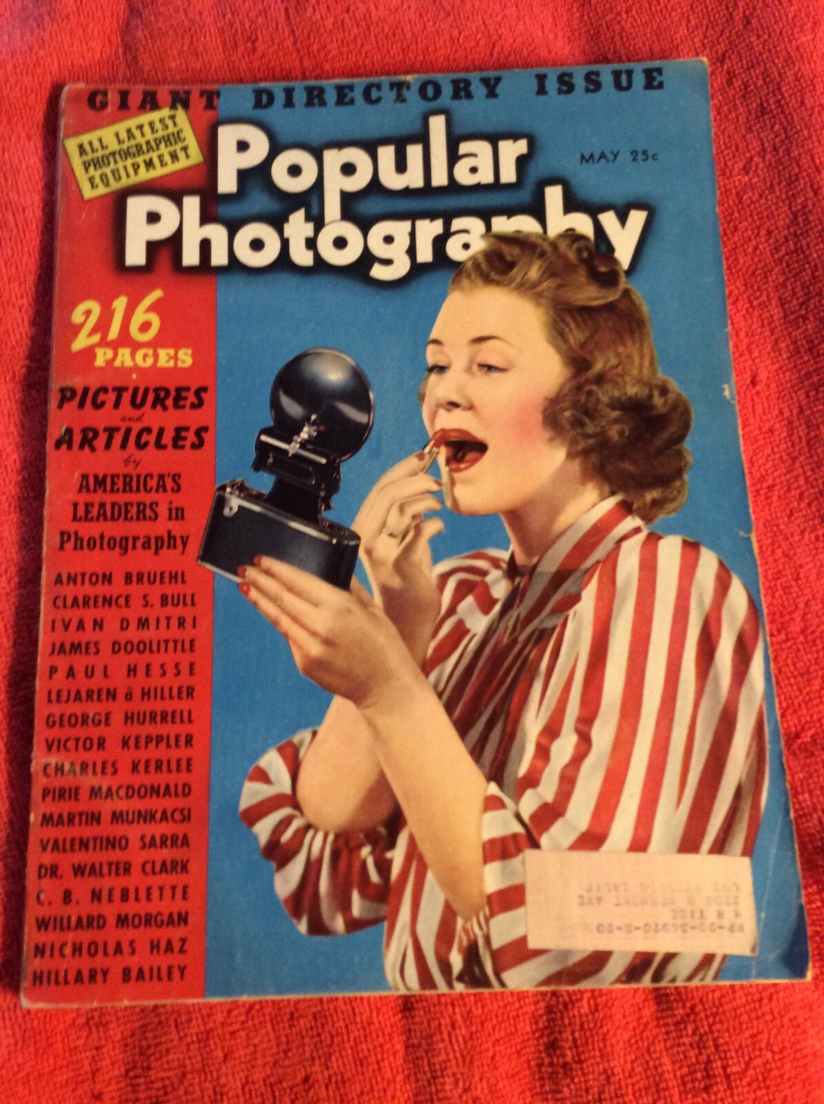 POPULAR PHOTOGRAPHY MAY 1940 216 PAGES AMERICA’S LEADERS JAMES DOOLITTLE