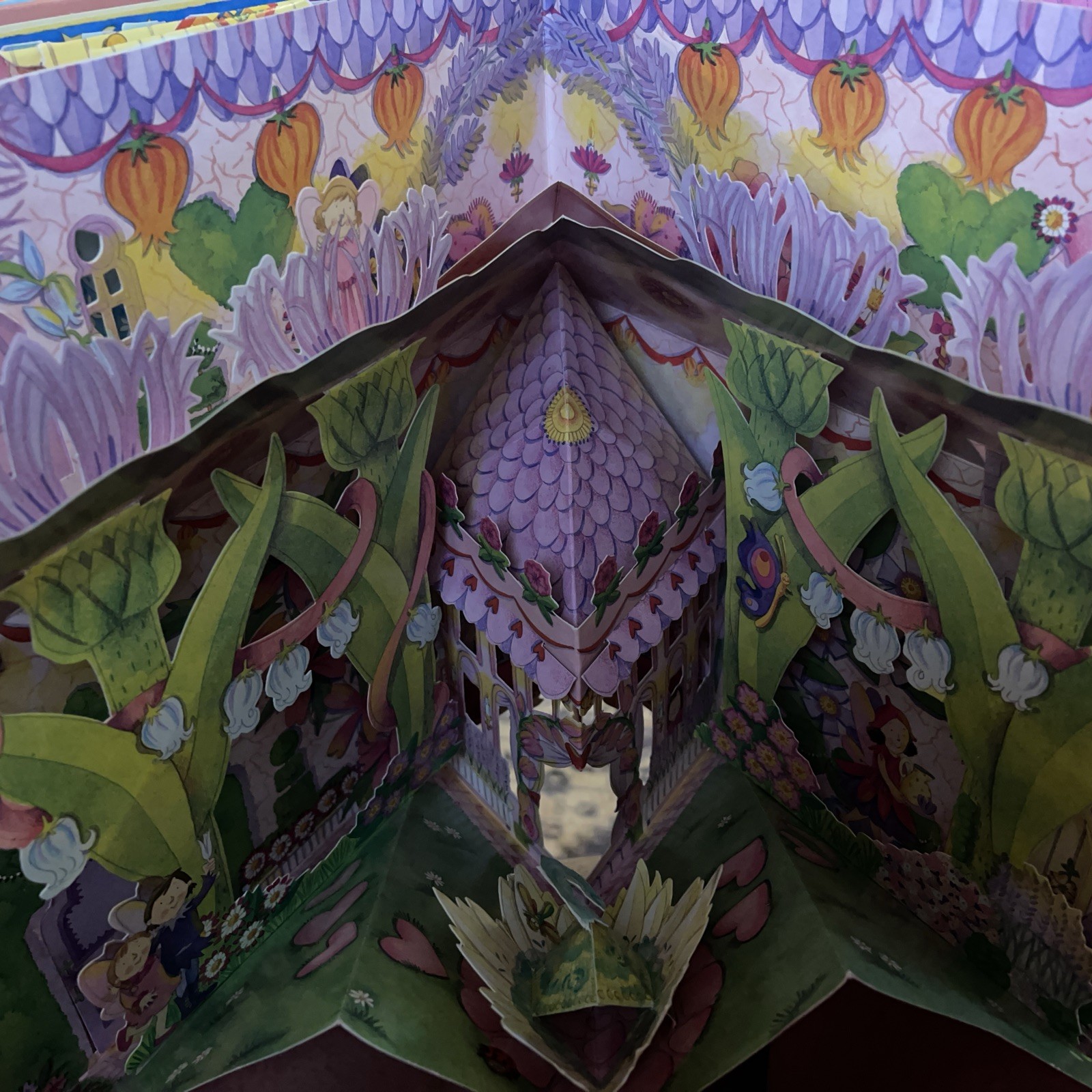 2004 My Fairy Princess Palace Magical Pop-Up Book 6 Pop UPS 14 Press Out