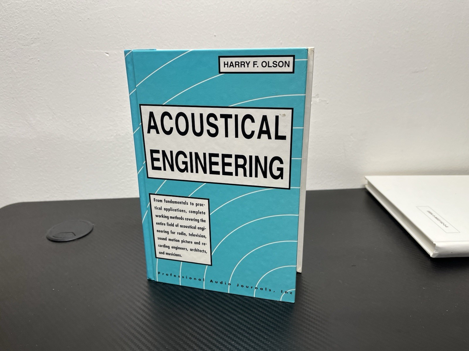 Acoustical Engineering Harry F. Olson 1991 Hardcover Professional Audio